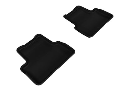 3D MAXpider 2011-2015 Chevrolet Cruze/Cruze Limited Kagu 2nd Row Floormats - Black 3D MAXpider