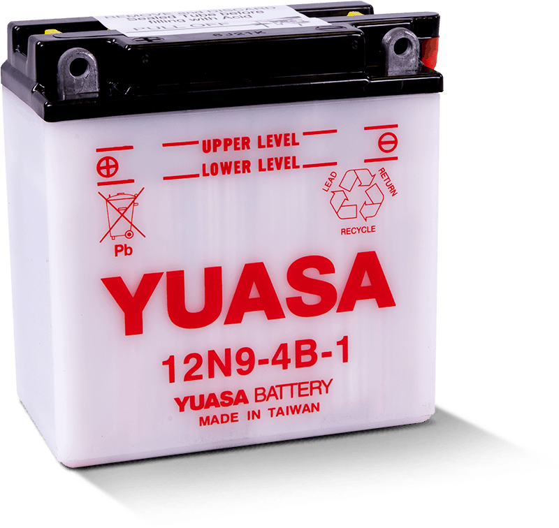 Yuasa 12N9-4B-1 Conventional 12 Volt Battery Yuasa Battery