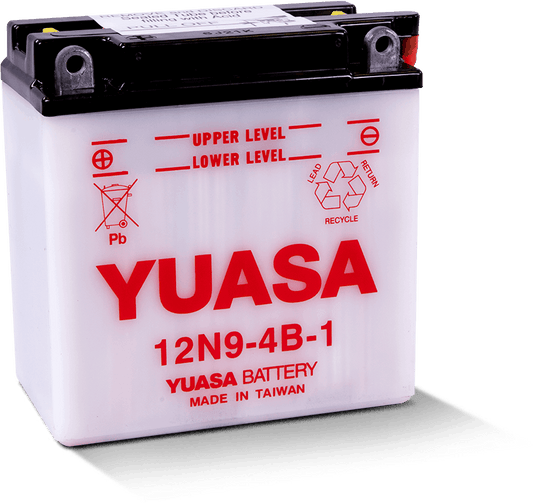 Yuasa 12N9-4B-1 Conventional 12 Volt Battery Yuasa Battery
