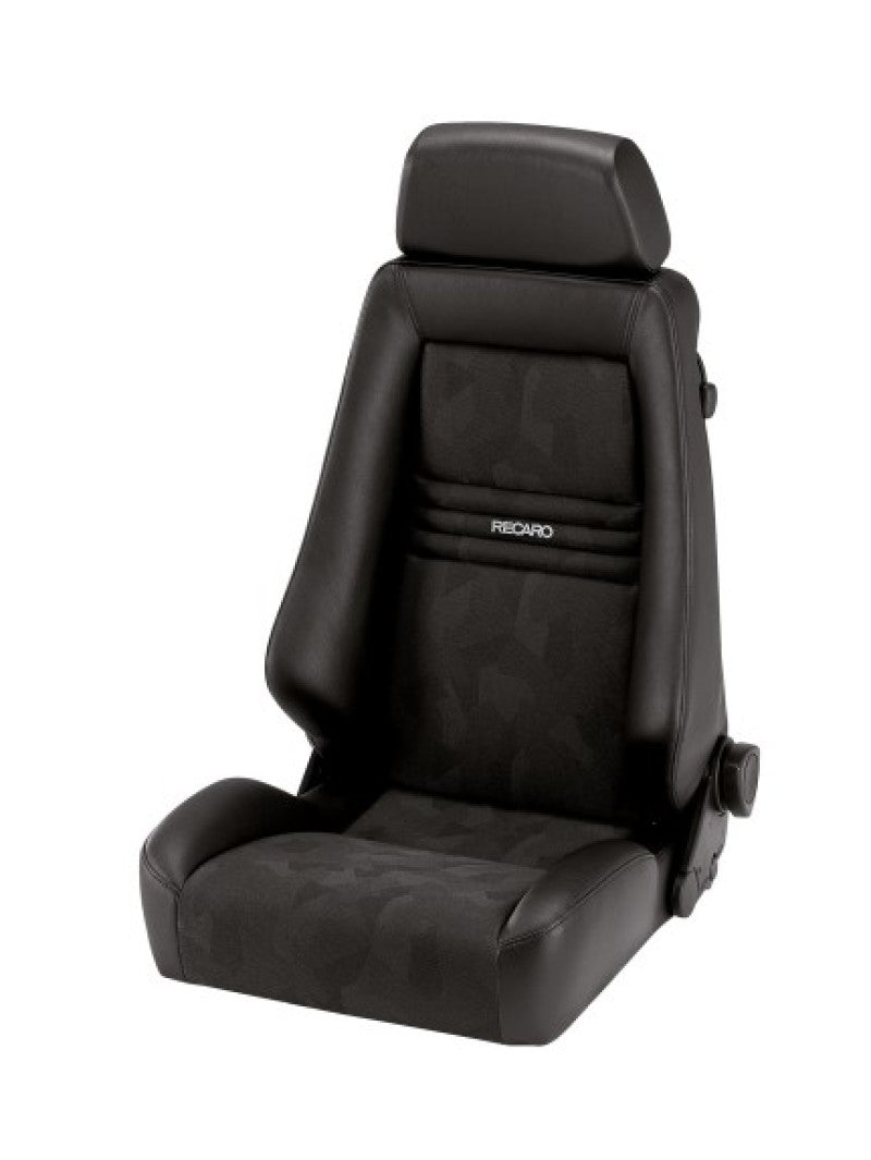 Recaro Specialist S Seat - Black Leather/Black Artista - eliteracefab.com