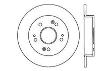 Load image into Gallery viewer, STOPTECH 06-09 HONDA CIVIC EX/SI SLOTTED &amp; DRILLED LEFT REAR ROTOR, 127.40040L - eliteracefab.com