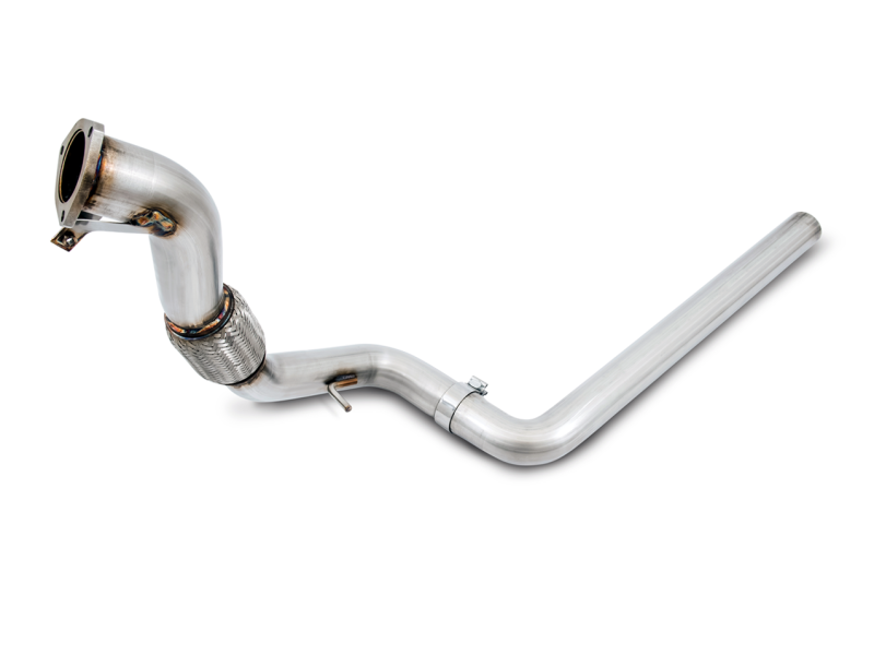 AWE Tuning Audi B9 A5 Track Edition Exhaust Dual Outlet - Diamond Black Tips (Includes DP) - eliteracefab.com