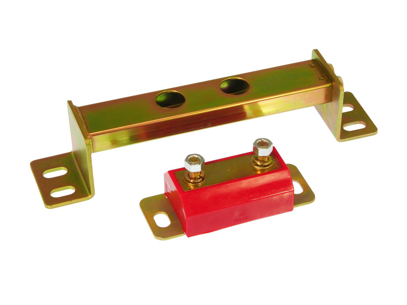 Prothane 99-04 Ford Mustang Trans Mount & Crossmember Kit - Red - eliteracefab.com