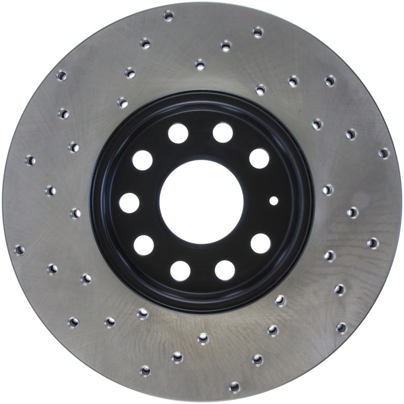 StopTech 05-10 VW Jetta (Exc Wagon) / 09-10 Jetta Wagon / 07-10 Rabbit Drilled Left Front Rotor Stoptech