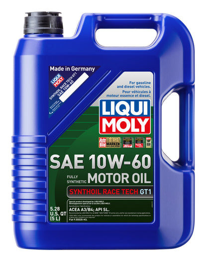 LIQUI MOLY 5L Synthoil Race Tech GT1 Motor Oil 10W60 LIQUI MOLY