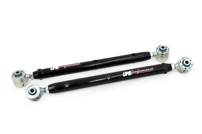 UMI Performance 64-72 A-Body Double Adjustable Lower Control Arms- w/ Roto-Joints - eliteracefab.com