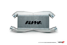 Load image into Gallery viewer, AMS Front Mount Intercooler with Logo for AEM Piping Nissan GT-R R35 2009-2021 - eliteracefab.com