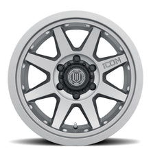 Load image into Gallery viewer, ICON Rebound Pro 17x8.5 5x5 -6mm Offset 4.5in BS 71.5mm Bore Titanium Wheel - eliteracefab.com