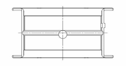 ACL 5M829HC-STD Chevrolet V8 396/402/427/454 Race Series Standard Size Main Bearing Set - CT-1 Coated