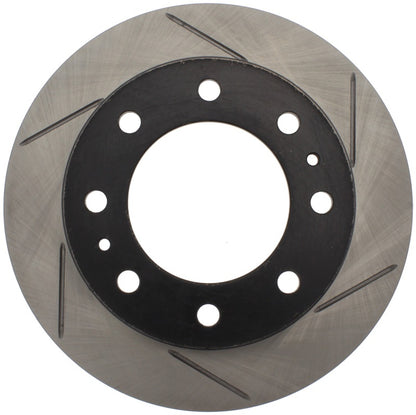 StopTech Power Slot 02-04 Avalance 2500 w/ 2in Raise Front Left Slotted Rotor Stoptech