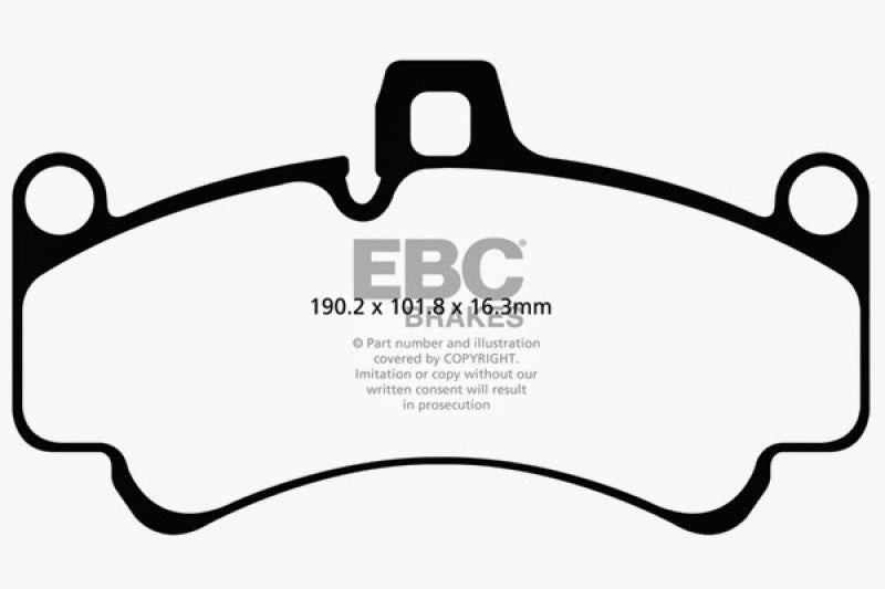 EBC RedStuff Front Brake Pads - DP31516C EBC