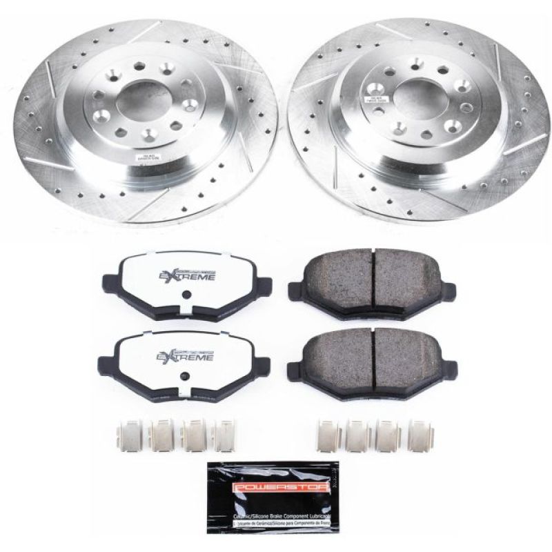 Power Stop 11-15 Ford Edge Rear Z36 Truck & Tow Brake Kit - eliteracefab.com