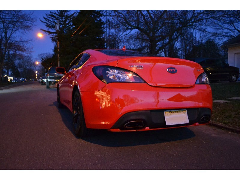 Spyder Hyundai Genesis 10-12 2Dr LED Tail Lights Black ALT-YD-HYGEN09-LED-BK - eliteracefab.com