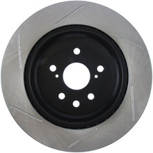 Load image into Gallery viewer, STOPTECH 13-14 LEXUS GS300/350/400/430 SLOTTED SPORT REAR LEFT BRAKE ROTOR, 126.44189SL - eliteracefab.com