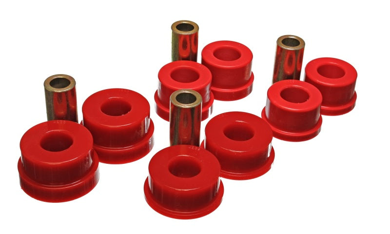 Energy Suspension 02-09 350Z / 03-07 Infiniti G35 Red Rear Sub Frame Set - eliteracefab.com