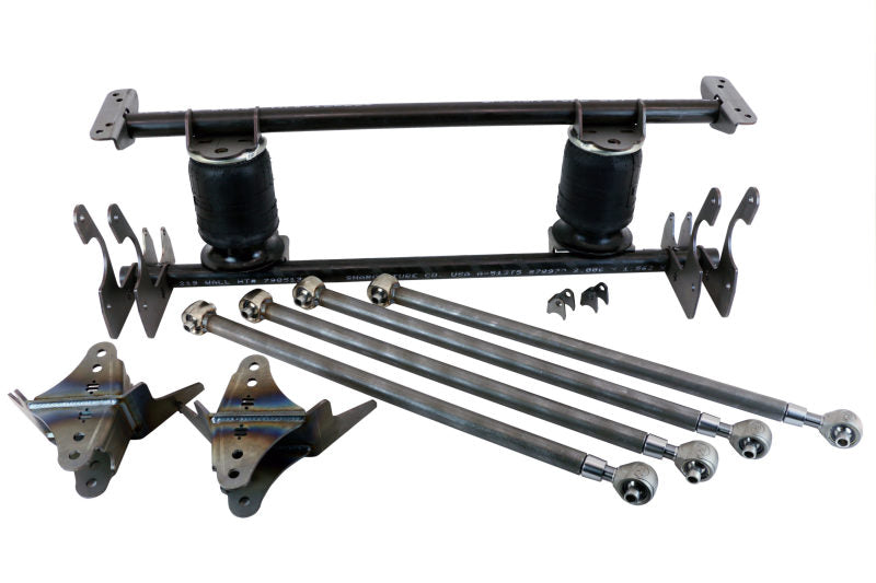 Ridetech Parallel 4-Link System Weld-in 4 Link Kit for 3/4 and 1 Ton Trucks Black Powdercoat