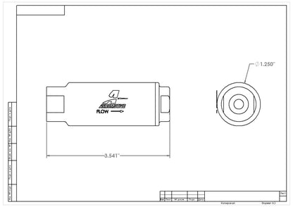 Aeromotive Replacement 40 Micron Fabric Element (for 12303 Filter Assembly)