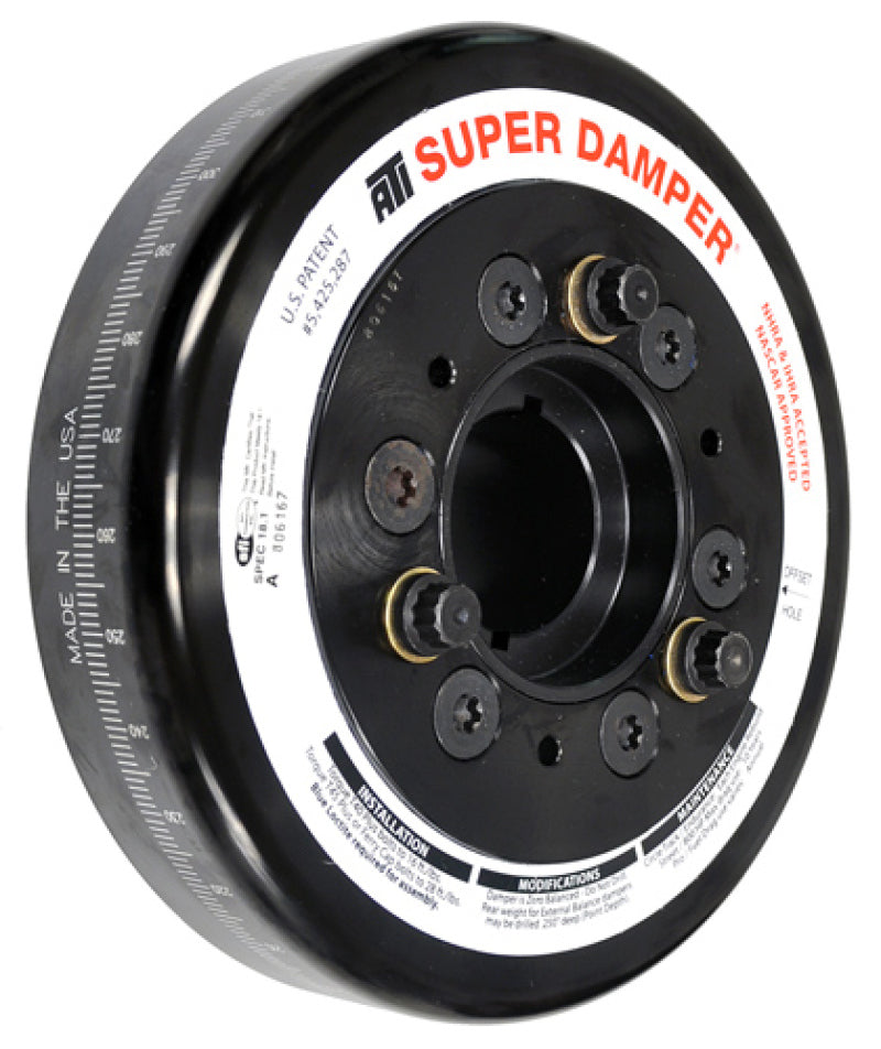 ATI Damper - 7.074in - Steel - Chevy BB - 3 Ring - Undersize Hub - 1Pc ATI917060U