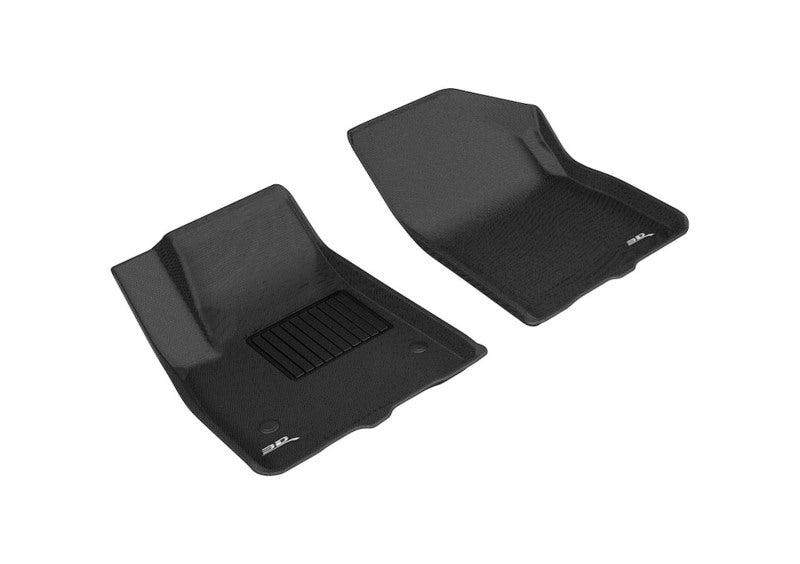 3D MAXpider L1GM02111509 2017-2020 GMC/Chevrolet Acadia/Blazer Kagu 1st Row Floormat - Black 3D MAXpider