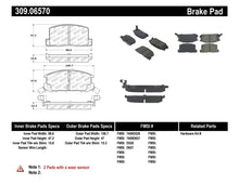 Load image into Gallery viewer, STOPTECH PERFORMANCE 1/90-95/00-05 TOYOTA MR2/SPYDER REAR BRAKE PADS, 309.06570 - eliteracefab.com