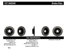 Load image into Gallery viewer, STOPTECH 00-03 BMW M5 (E39) SLOTTED &amp; DRILLED RIGHT REAR ROTOR, 127.34054R - eliteracefab.com