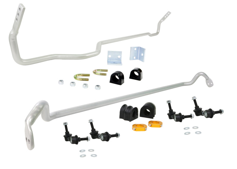 Whiteline 04-05 Subaru Forester XT / 06-08 Forester XT Limited Front & Rear Sway Bar Kit - eliteracefab.com