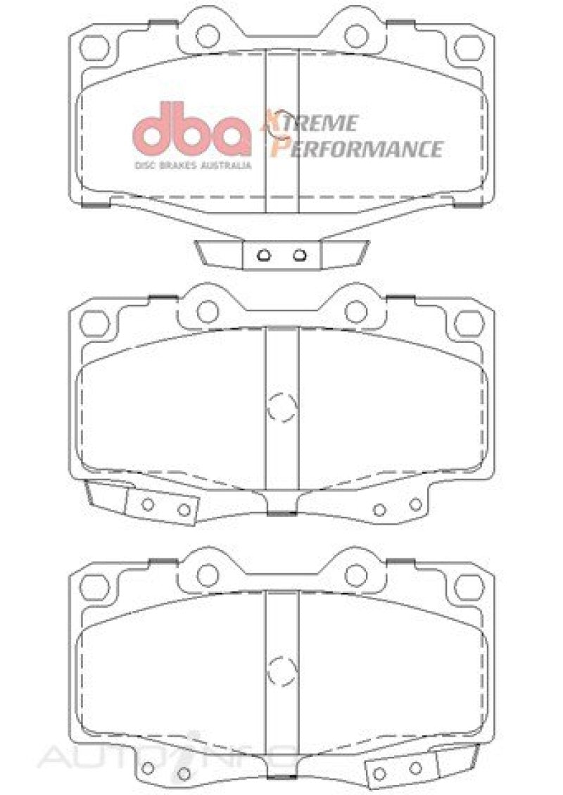 DBA Extreme Performance Front Brake Pads - DB1149XP DBA