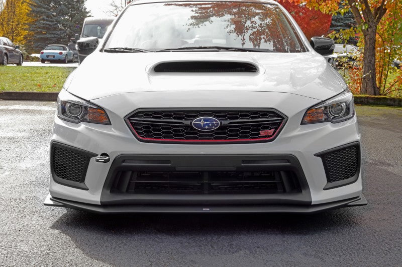 Perrin Tow Hook Kit - Front 2018+ Subaru WRX/STI - Flat Black - eliteracefab.com