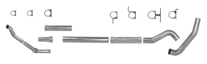 Diamond Eye KIT 5in TB MFLR RPLCMENT PIPE SGL ALUM 94-97 5 7 3L F250/F350 PWRSTROKE NFS W CARB STDS Diamond Eye Performance