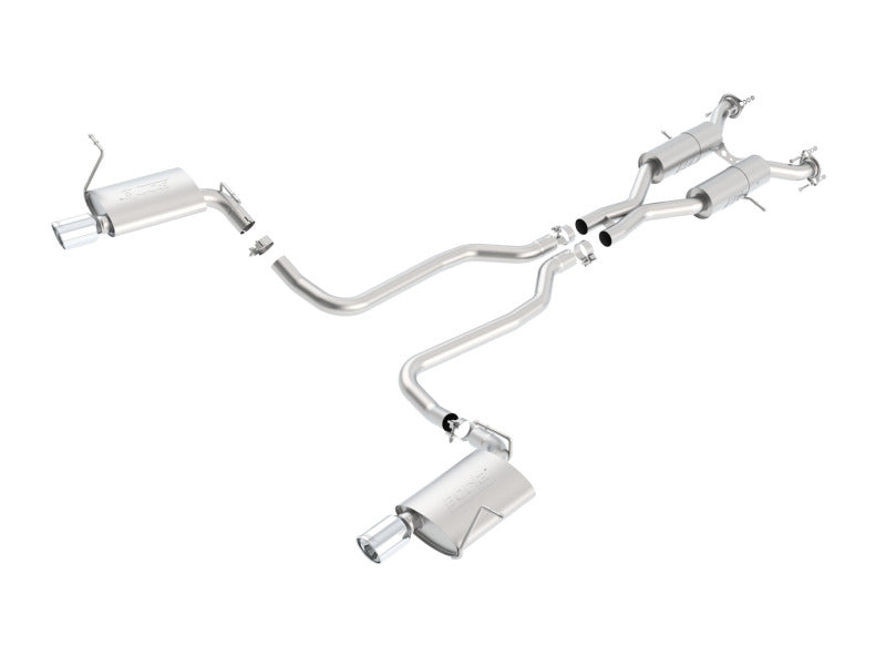 Borla 11-16 Jeep Grand Cherokee Limited/Laredo 5.7L 8cyl 4WD/RWD SS Catback Exhaust - eliteracefab.com