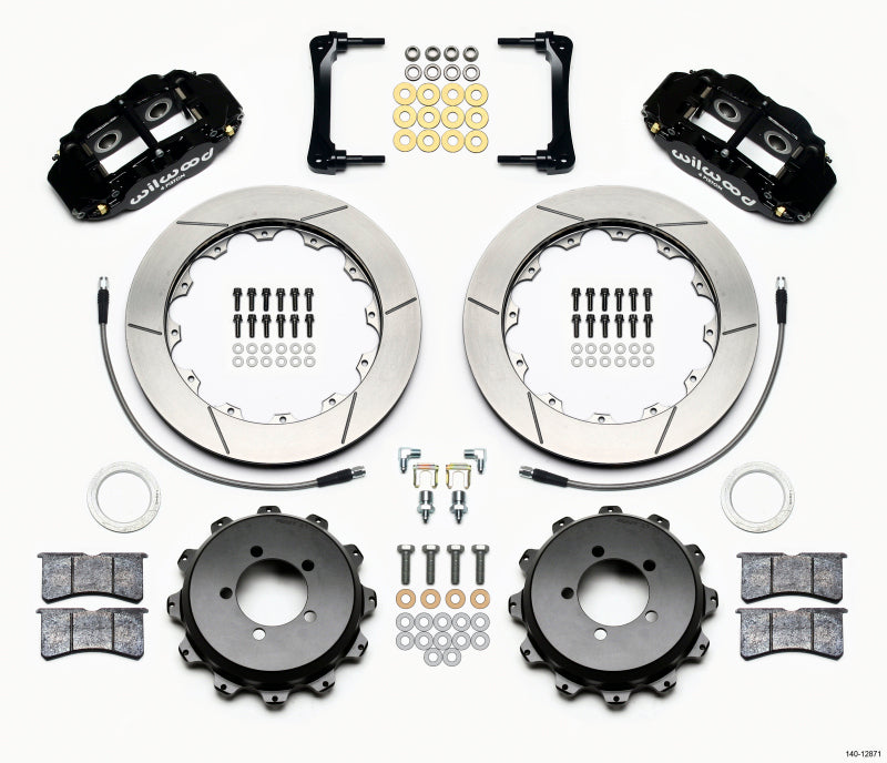 Wilwood Narrow Superlite 4R Rear Kit 12.88in 2012-Up Toyota / Scion FRS w/Lines - eliteracefab.com