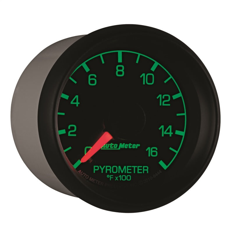 AutoMeter GAUGE; PYROMETER (EGT); 2 1/16in.; 1600deg.F; STEPPER MOTOR; FORD FACTORY MATCH Ford 1999-2007 - eliteracefab.com