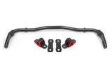 BMR 08-20 Dodge Challenger Front Hollow 38mm Adjustable Sway Bar Kit - Black Hammertone