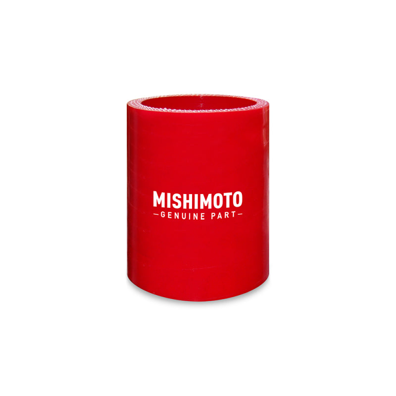 Mishimoto 4 Inch Straight Coupler - Red - eliteracefab.com