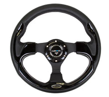 Load image into Gallery viewer, NRG Reinforced Sport Steering Wheel 320mm Black Trim - eliteracefab.com