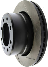 Load image into Gallery viewer, StopTech 08-10 Dodge Ram 4500 6.7L Slotted Left Front Brake Rotor - eliteracefab.com