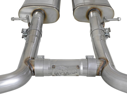 aFe MACH Force-Xp 2-1/2in 304 SS Cat-Back Exhaust 15-19 Dodge Challenger V6-3.6L - Raw Tip aFe