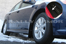 Load image into Gallery viewer, Rally Armor UR Mudflaps Black Urethane Grey Logo 2010-2013 Legacy / 2010-2012 LGT - eliteracefab.com