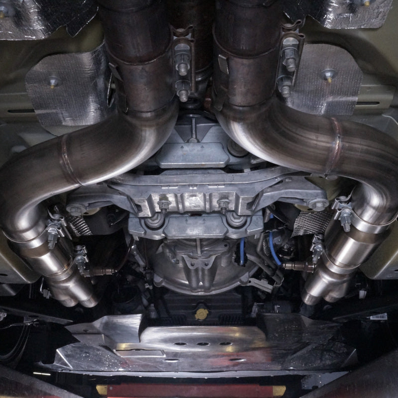 STAINLESS WORKS 1-7/8" Headers High-Flow Cats Factory Connect Ford Mustang GT350 | GT350R 2015-2020 - eliteracefab.com