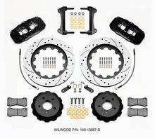 Load image into Gallery viewer, Wilwood AERO6 Front Hat Kit 15.00 Drilled 2015-Up Mustang w/Lines - eliteracefab.com