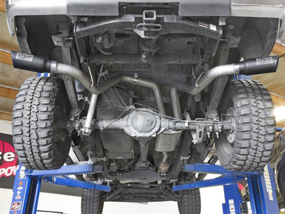 aFe MACH Force-Xp 3in CB SS Dual Exhaust w/Black Tips 09-16 GM Silverado/Sierra 4.3L/4.8L/5.3L aFe