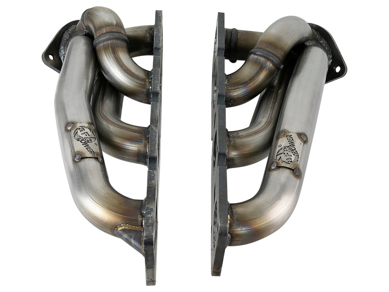 aFe Power Twisted Steel 304SS Shorty Header 09-18 Dodge Challenger / Charger V8-5.7L aFe