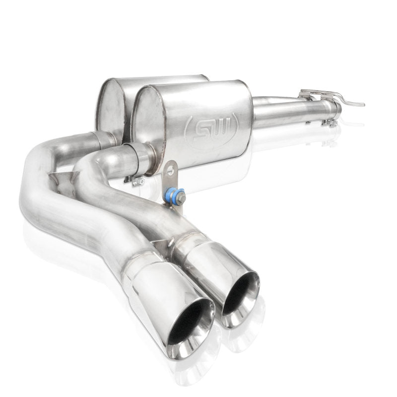 Stainless Works Chevy Silverado/GMC Sierra 2007-16 5.3L/6.2L Exhaust Before Passenger Rear Tire Exit Stainless Works