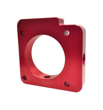 Load image into Gallery viewer, Torque Solution Throttle Body Spacer (Red) Subaru WRX 2006-2014 / STI 2004-2015 - eliteracefab.com