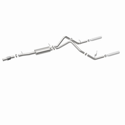 Magnaflow 14 Chev Silverado V8 5.3L SC Cab Dual Split Rear Exit SS Cat Back Perf Exhaust Magnaflow