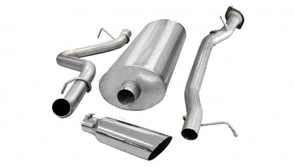 Corsa/dB 07-10 Chevrolet Silverado Crew Cab/Long Bed 2500 6.0L V8 Polished Sport Cat-Back Exhaust CORSA Performance