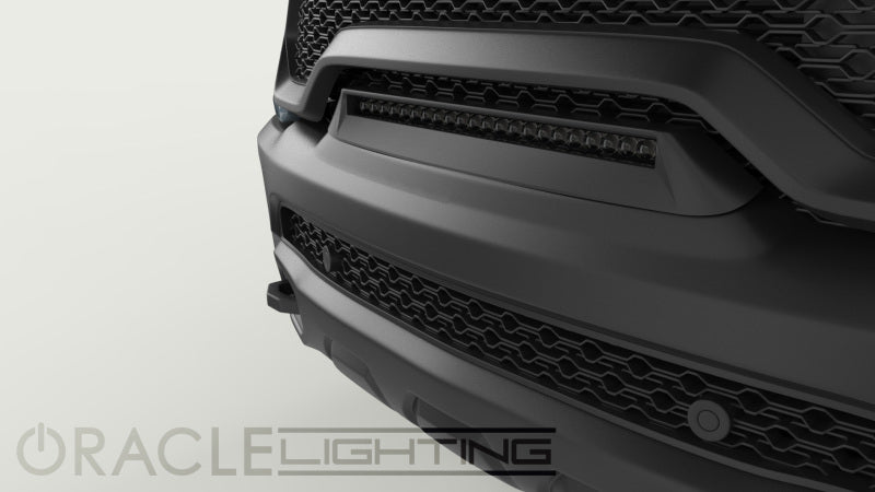 ORACLE Lighting 19-22 RAM Rebel/TRX Front Bumper Flush LED Light Bar System - White - eliteracefab.com