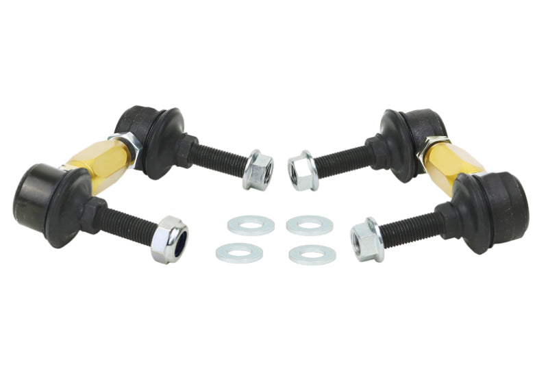 Whiteline Universal Swaybar Link Kit-Heavy Duty Adjustable Ball Joint - eliteracefab.com