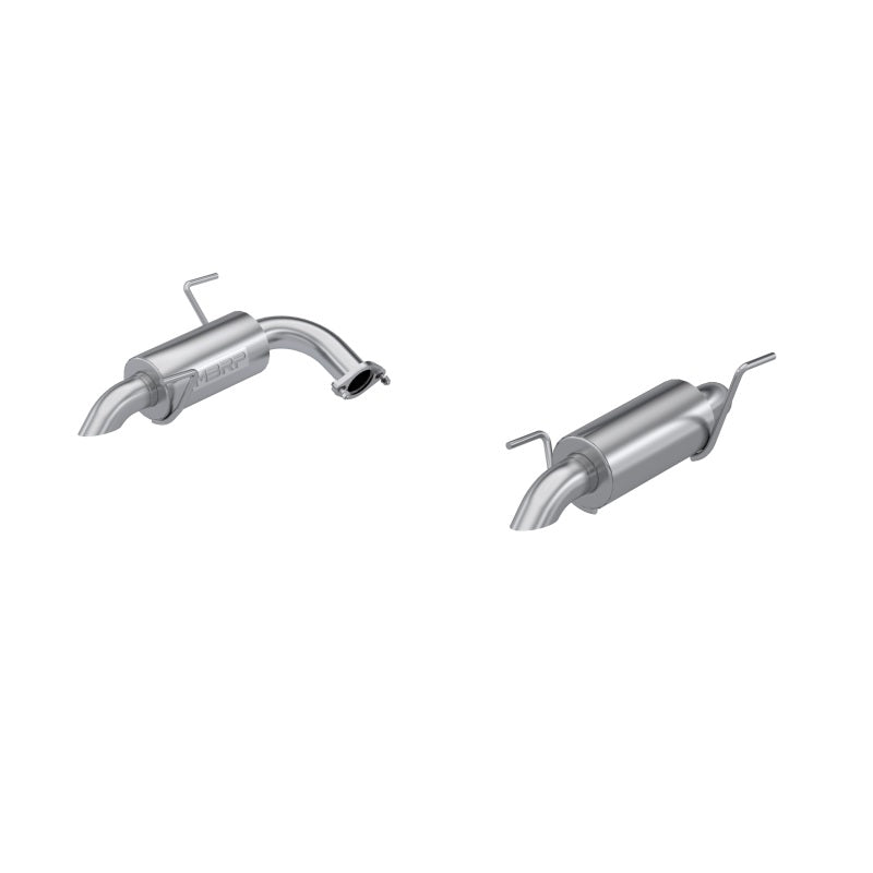 MBRP 20-23 Subaru Outback XT/ Wilderness 2.4L Turbo T304 SS 2.5in Dual Axle-Back Exhaust System - eliteracefab.com