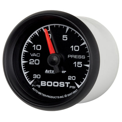 Autometer ES 52.4mm 30 In. HG/20 PSI Vacuum/Boost Gauge 5907